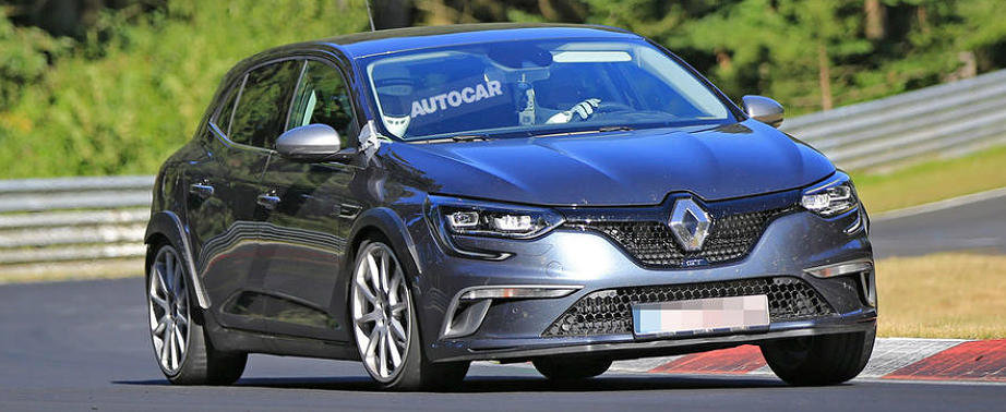 Renault s-a pus serios pe treaba. Francezii au fost surprinsi testand noul Megane RS Renault s-a pus serios pe treaba. Francezii au fost surprinsi testand noul Megane RS