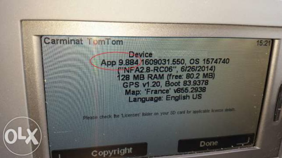 RENAULT SD CARD Harta Carminat TomTom TOM TOM Romania + EURO