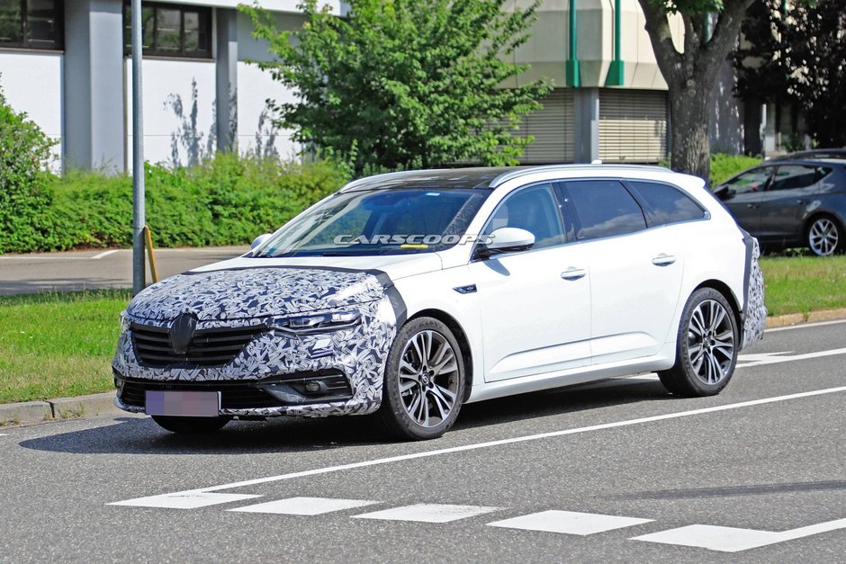 Renault Talisman Grandtour Facelift - Poze Spion