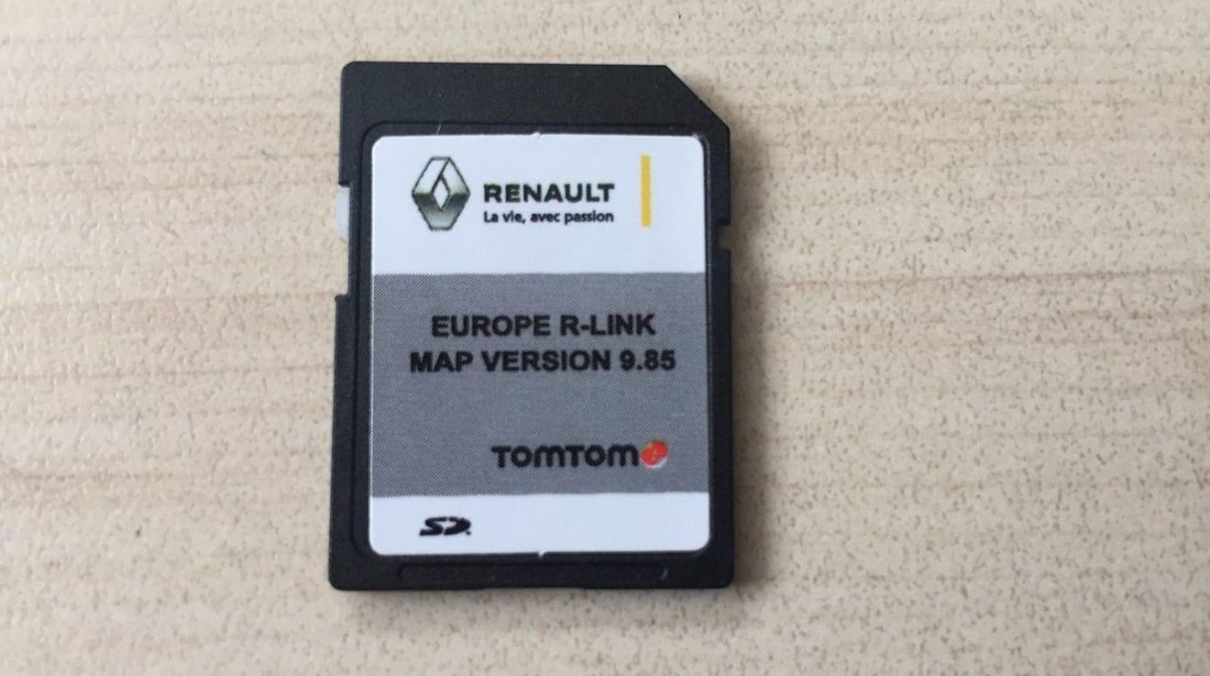 Renault TOM TOM R-LINK Carduri Originale 2018 EUROPA + Romania