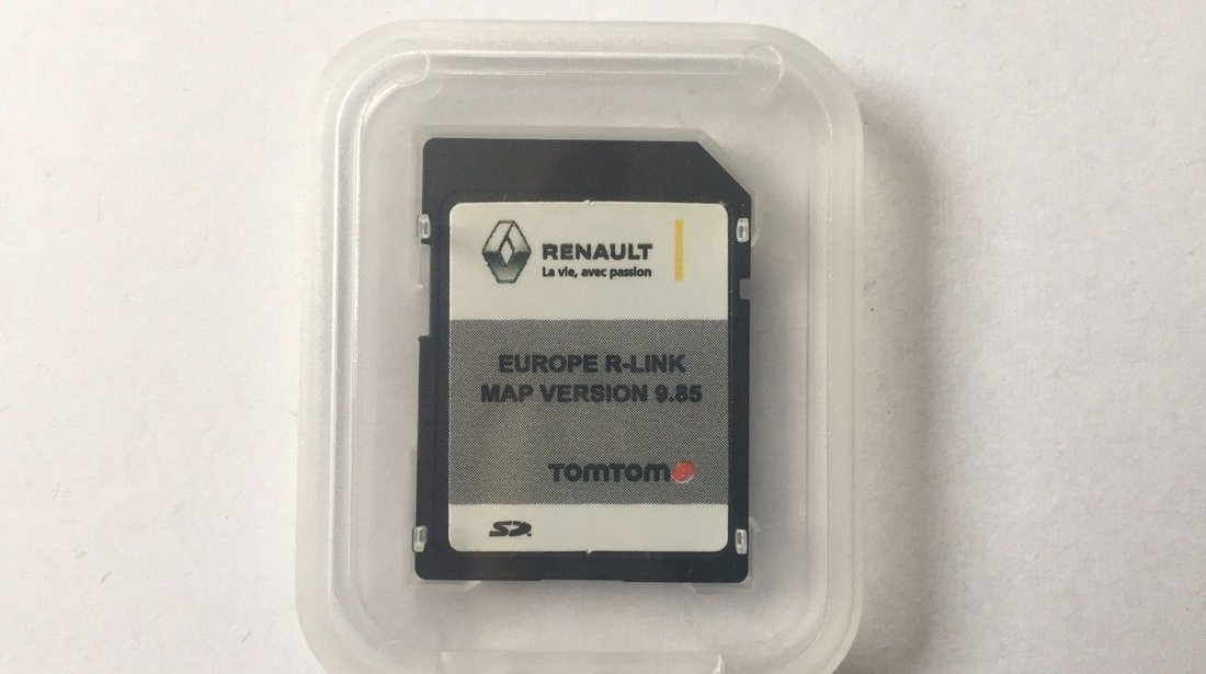 Renault TOMTOM R-LINK SD CARD 2017 EUROPA + Romania