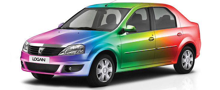 Renault va introduce in 2012 culori 'mai vii' pentru Dacia