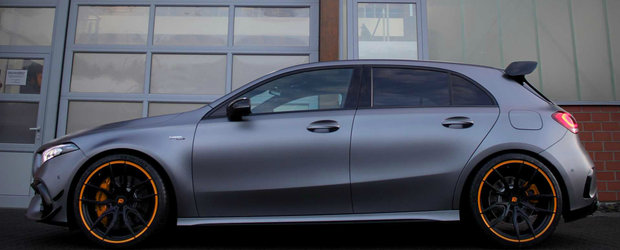 Renntech a tunat noul Mercedes-AMG A45. Nemtii au stors 601 CP din motorul cu patru cilindri