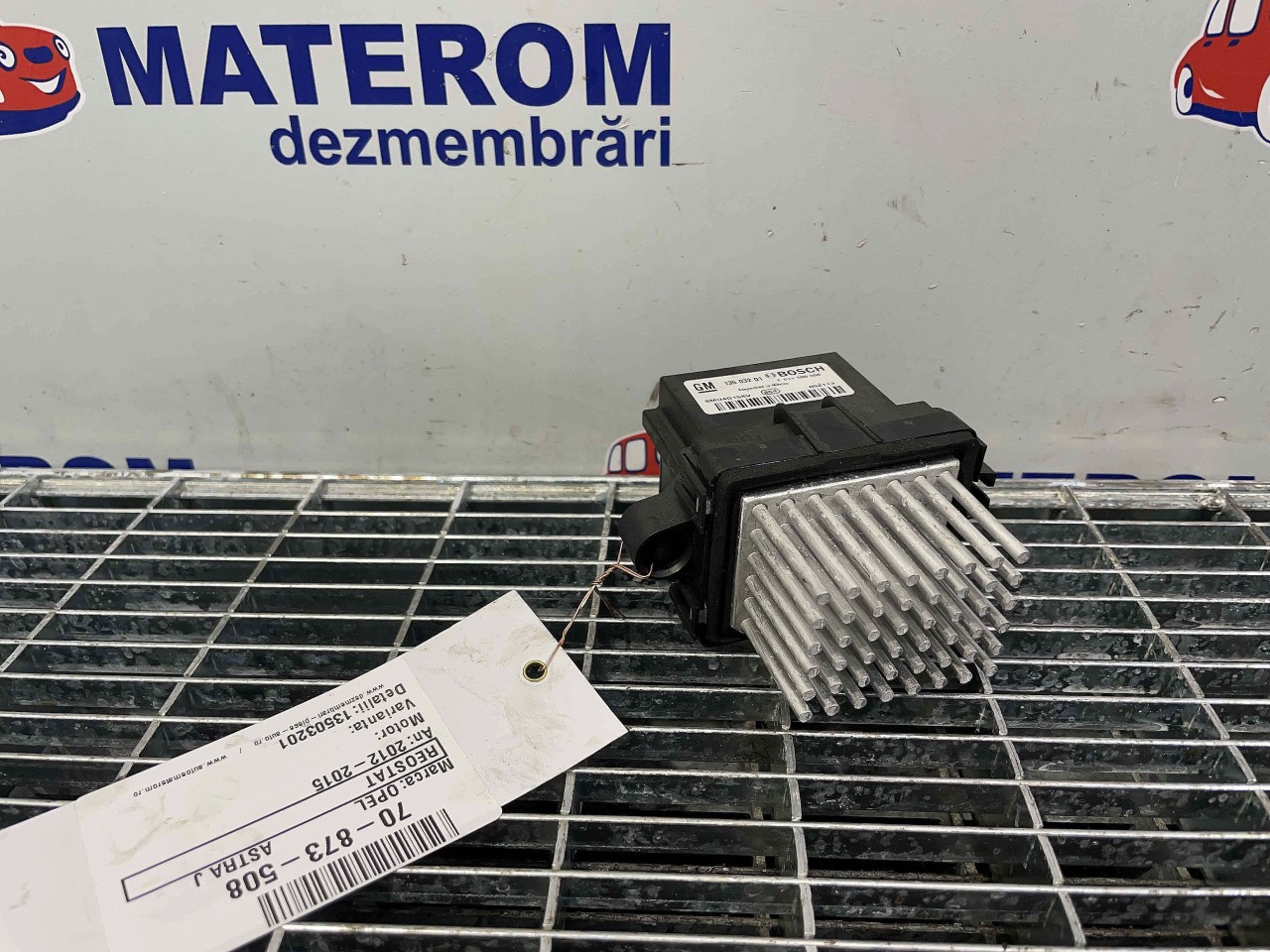 REOSTAT OPEL ASTRA J ASTRA J - - (2012 2015)