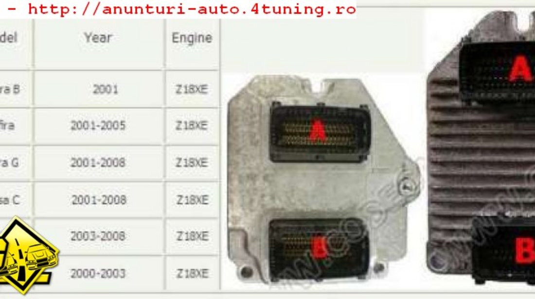 Repar calculator injectie opel