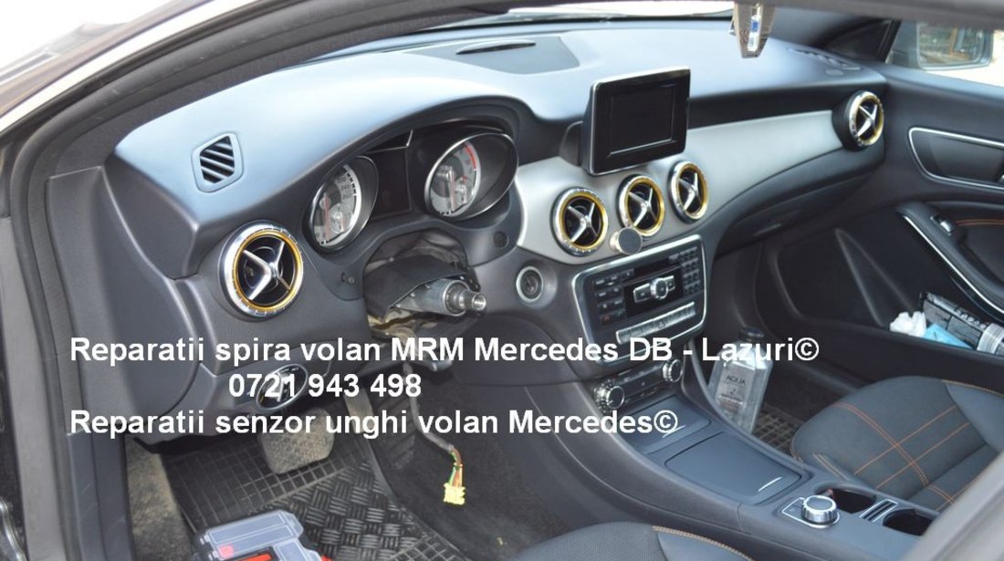 Repar senzor unghi volan Mercedes CLA mrm spira volan