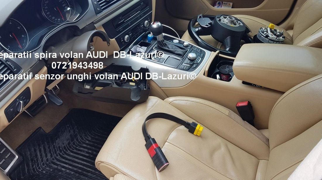 Repar spira volan si senzor unghi volan Audi A8 A7
