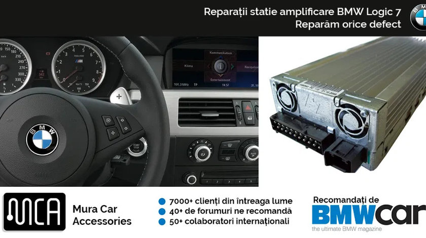 Reparatie amplificator BMW TOP HIFI (Logic 7) | 12 luni garantie