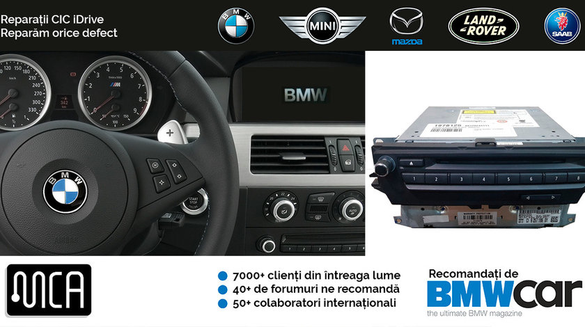 Reparatie navigatie BMW iDrive CIC | 1 an garantie | Diagnoza gratuita