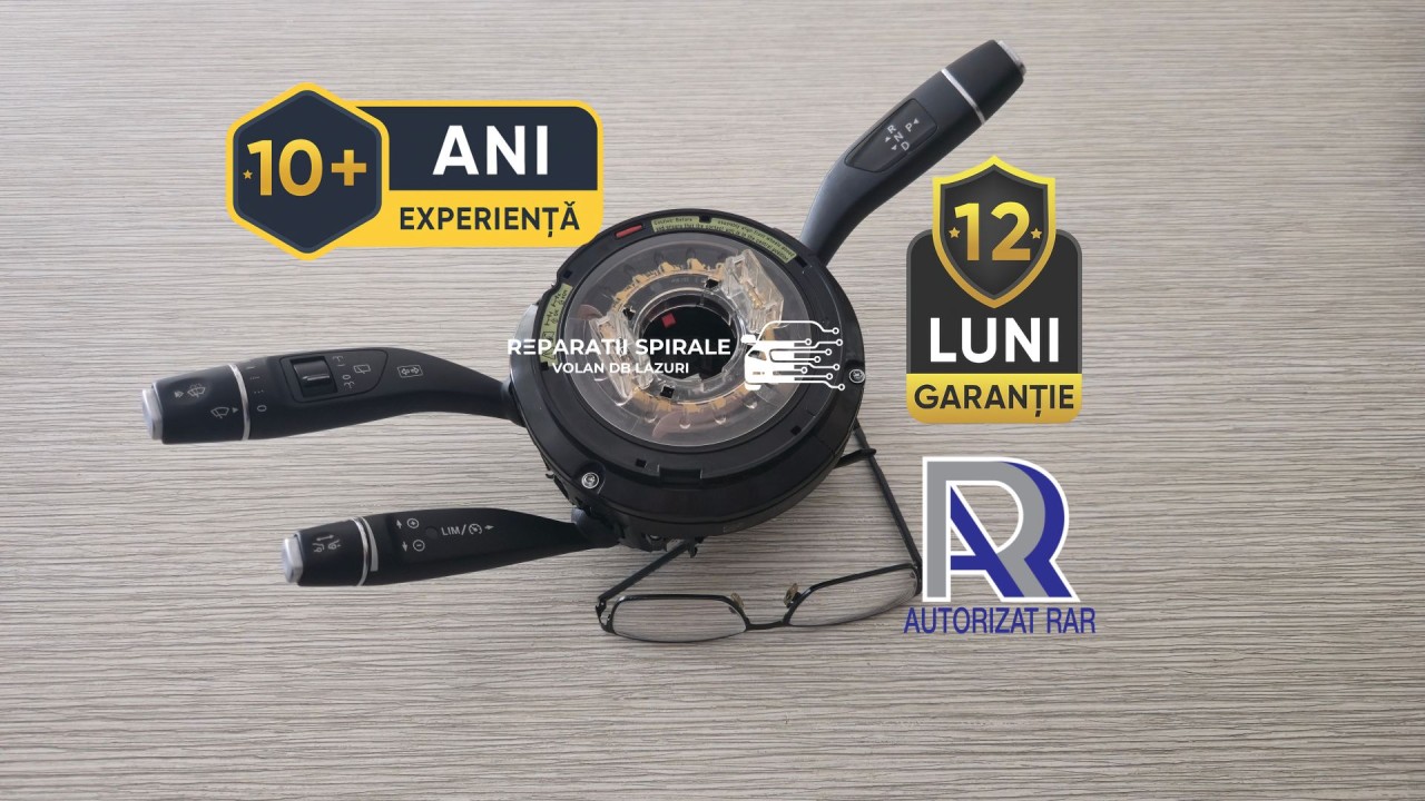 Reparatie SAS spira airbag volan Mercedes W205 C class cod eroare C220500 garantie 12 luni