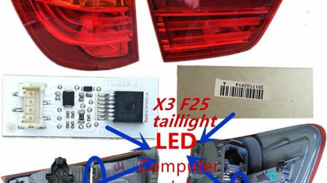 Reparatie STOP Stanga Dreapta BMW X3 F25 Circuit Led