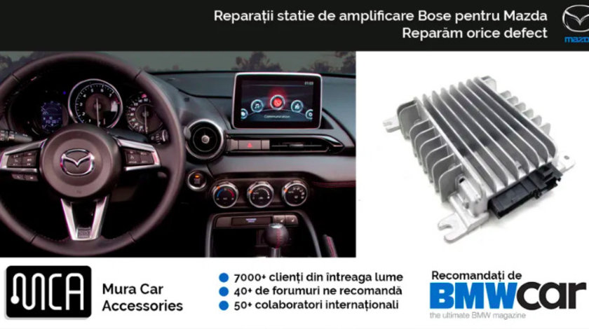 Reparatii amplificator Bose pentru Mazda | 1 an garantie