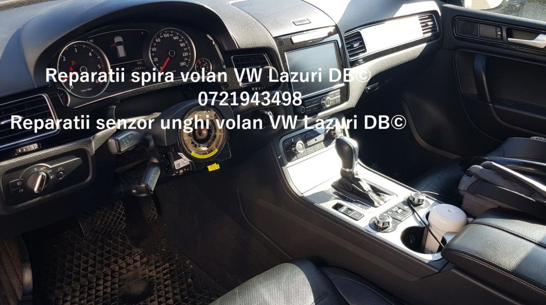Reparatii spira airbag volan si senzor unghi volan Vw Touareg