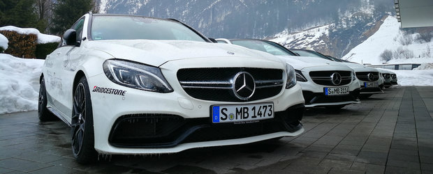 Reportaj de poveste: Am facut drift pe gheata cu Bridgestone si Mercedes la poalele Alpilor