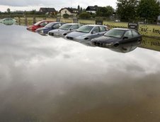 Reprezentanta BMW dupa inundatii