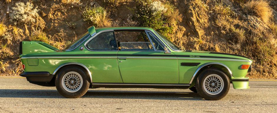 Restaurat si finisat intr-o nuanta extrem de rara. Acest BMW 3.0 CSL din '74 a fost scos acum la vanzare Restaurat si finisat intr-o nuanta extrem de rara. Acest BMW 3.0 CSL din '74 a fost scos acum la vanzare