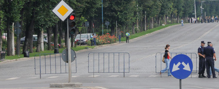 Restrictii de trafic pe Soseaua Kiseleff