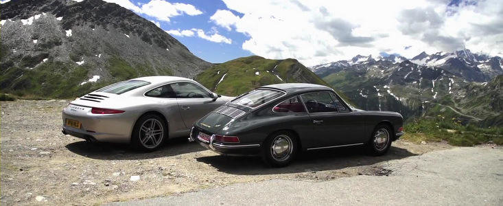 Reuniune in familia Porsche: Noul 911, fata in fata cu vechiul 911