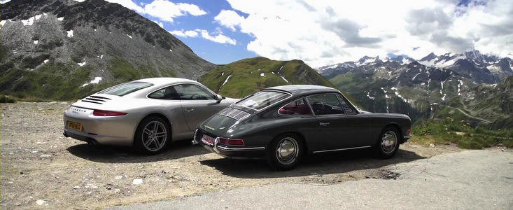 Reuniune in familia Porsche: Noul 911, fata in fata cu vechiul 911 Reuniune in familia Porsche: Noul 911, fata in fata cu vechiul 911