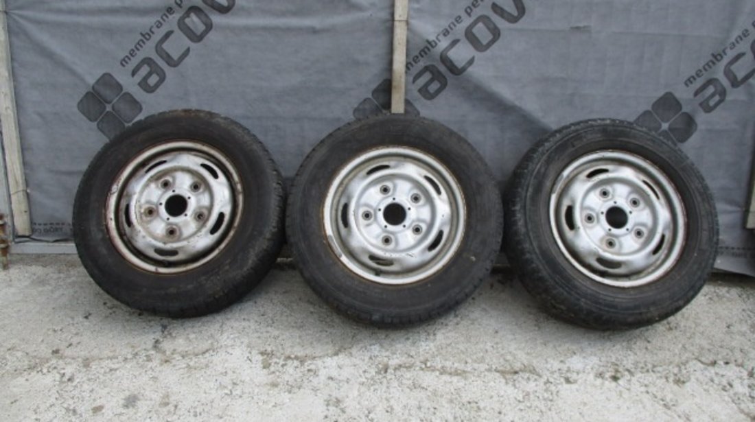 REZERVA JANTA SI ANVELOPA 195/70 R 15C FORD TRANSIT FAB. 2000 – 2006