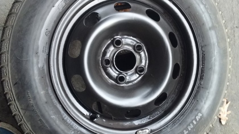REZERVA SKODA VW,SEAT 5X100 +CAUCIUC.IARNA PE 14"