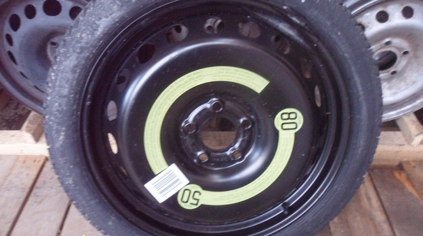 Rezerva Slim Ingusta Audi A4 b8 , a6 , 125 70 R19 noua