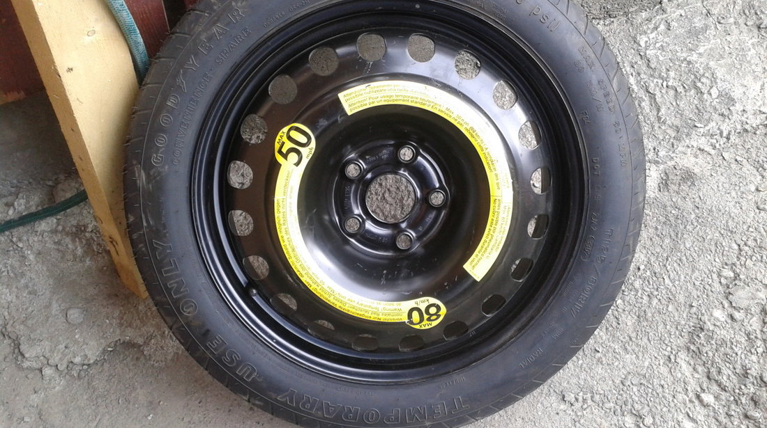 Rezerva VW,skoda,audi, 5x112,pe R16, originala,slim,NOUA