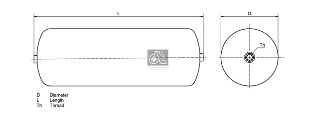 Rezervor Aer, Sistem Compresor Dt Mercedes-Benz 4.66439