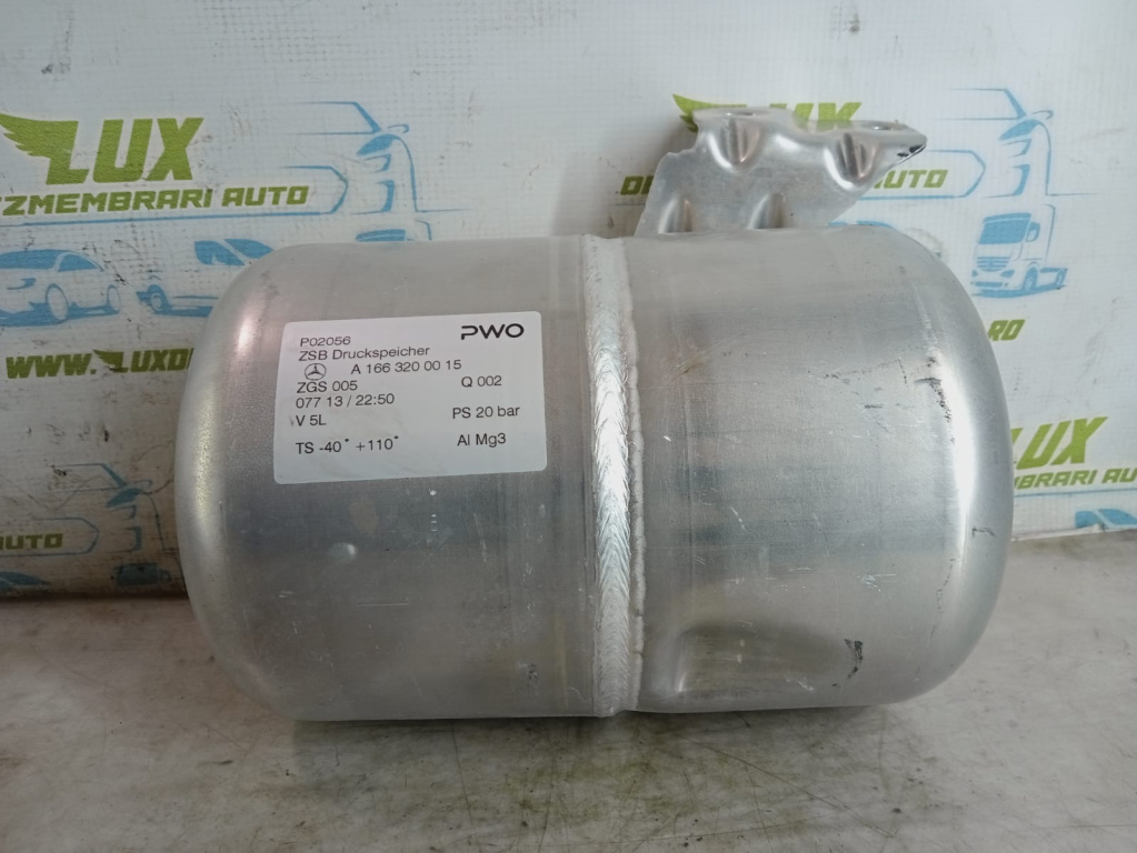 Rezervor aer suspensie A1663200015 Mercedes-Benz ML W166 [2011 - 2015] 2.2 cdi om651.960
