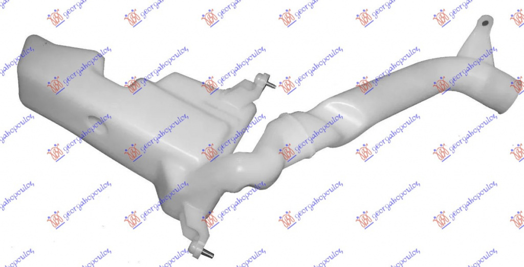 Rezervor Spalator Parbriz - Vw Polo 2002 , 6q0955453p