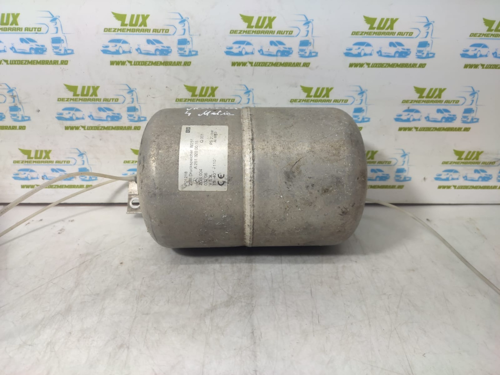Rezervor suspensie pneumatica A2513200015 Mercedes-Benz R-Class W251 [2005 - 2010]