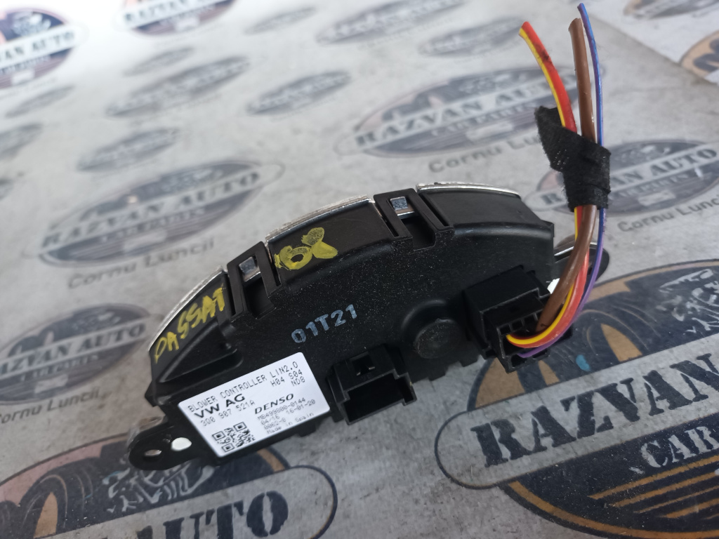 Rezistenta aeroterma Volkswagen Passat B8, 3Q0907521A
