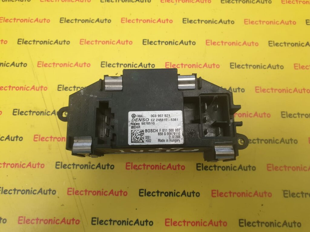 Rezistenta Aeroterma Vw Passat, 3C0907521, F011500002