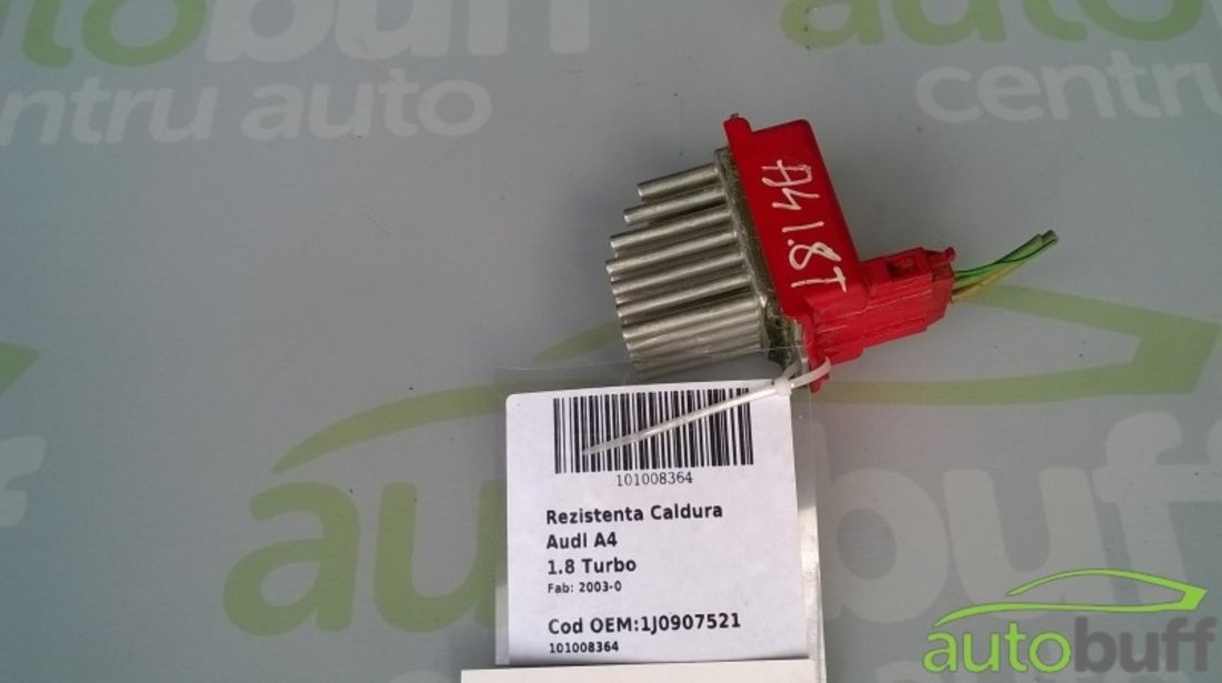 Rezistenta Caldura Audi A4 B5 (8D) - (1994-2001) 1.8 Turbo 1J0907521