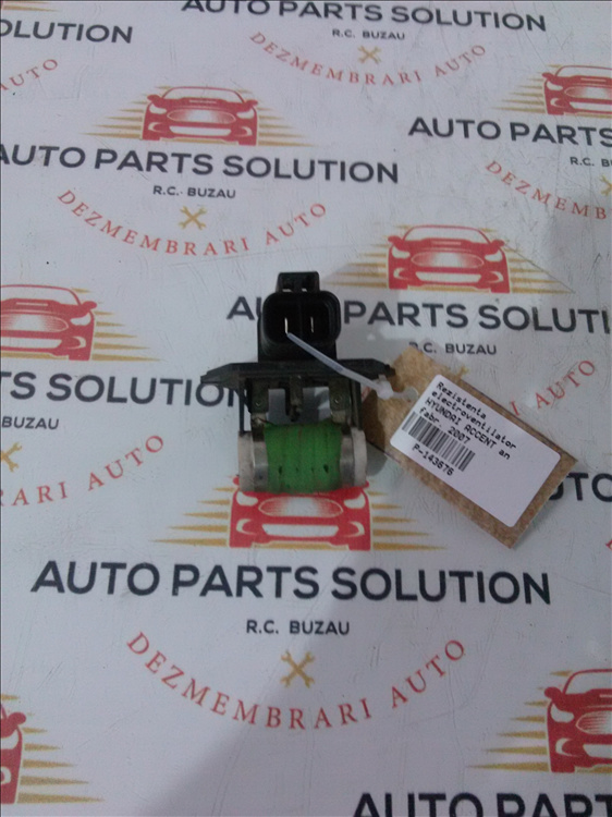 Rezistenta electroventilator HYUNDAI ACCENT an fabr. 2007