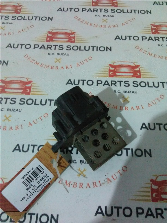 Rezistenta electroventilator PEUGEOT 307 1.6 HDI an fabr. 2006