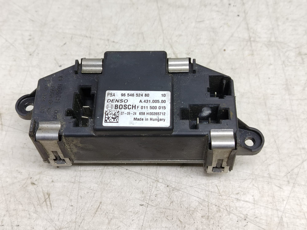 Rezistenta trepte aeroterma 9654652480 Citroen C4 [2004 - 2008]
