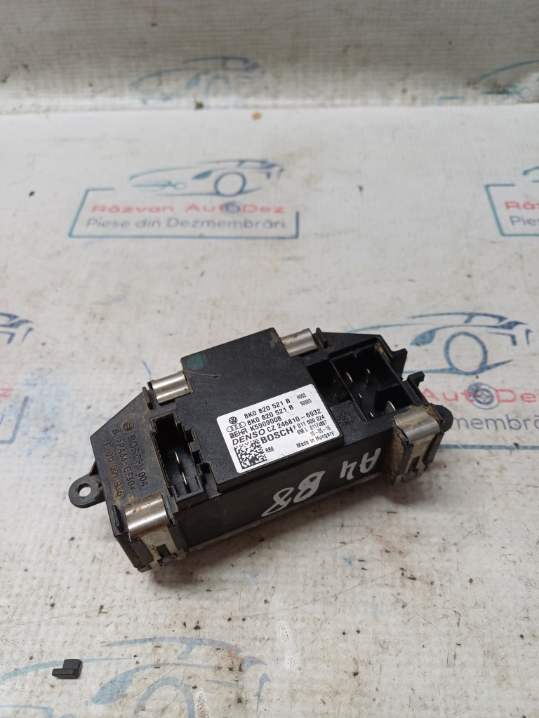 Rezistenta trepte aeroterma Audi A4 B8 - Motorina 2010, 8K0820521B