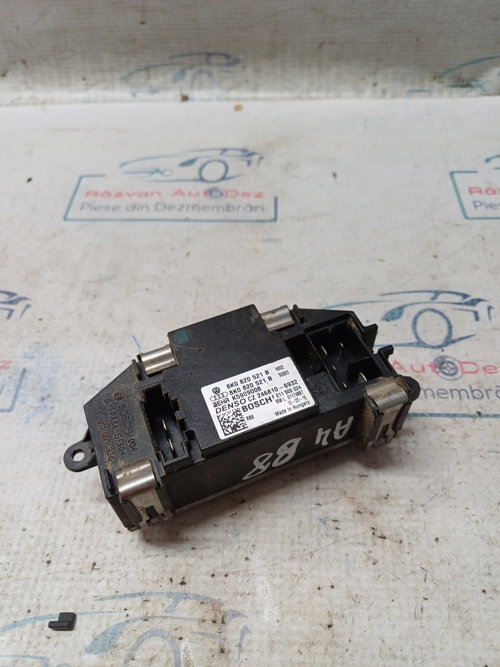 Rezistenta trepte aeroterma Audi A4 B8 - Motorina 2010, 8K0820521B