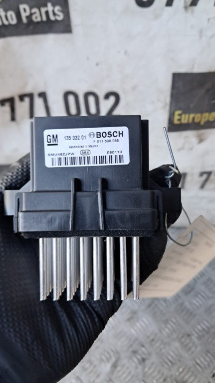 Rezistenta trepte aeroterma Opel Astra J an 2011 cod 13503201