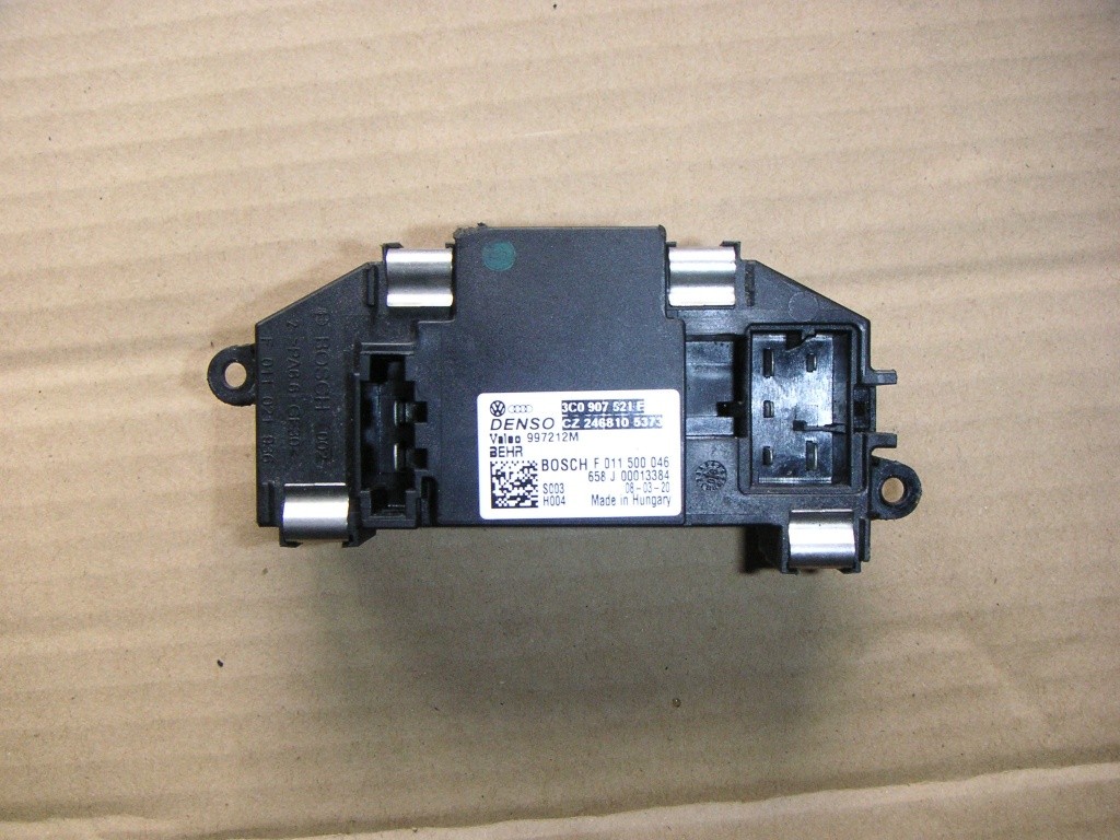 Rezistenta trepte aeroterma VW Passat B6, B7, 3C, CC, Golf 5, Golf 6 cod 3C0907521E