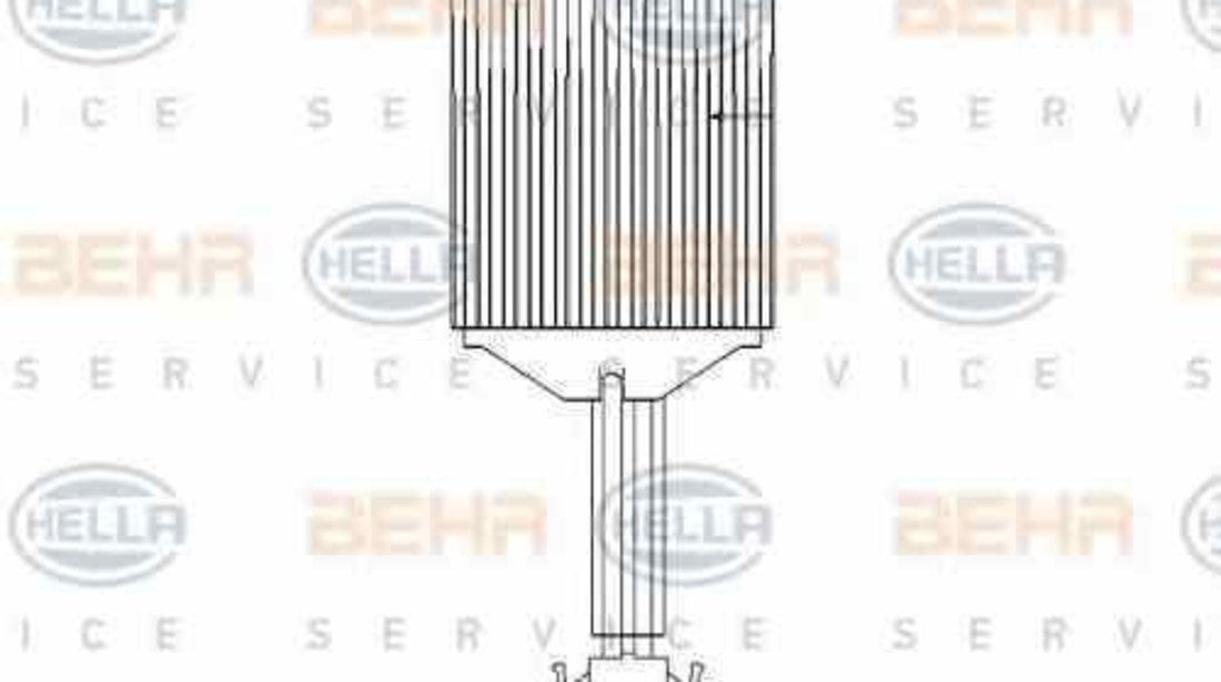 Rezistenta variabila ventilator interior habitaclu SKODA FABIA HELLA 5HL 351 321-281