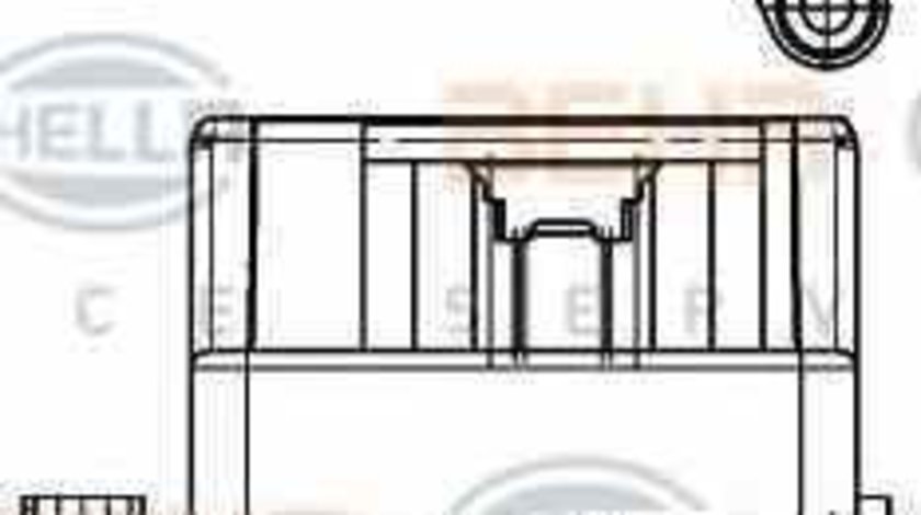 Rezistenta variabila ventilator interior habitaclu FORD FOCUS II DA HELLA 5HL 351 332-341