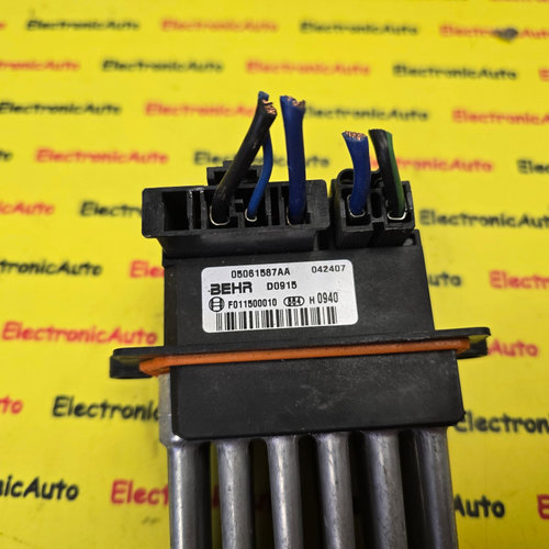 Rezistenta ventilator CHRYSLER 300C, 05061587AA, D0915, F011500010,