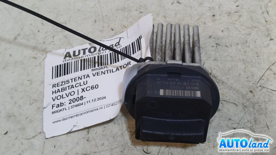 Rezistenta Ventilator Habitaclu F7253 Volvo XC60 2008