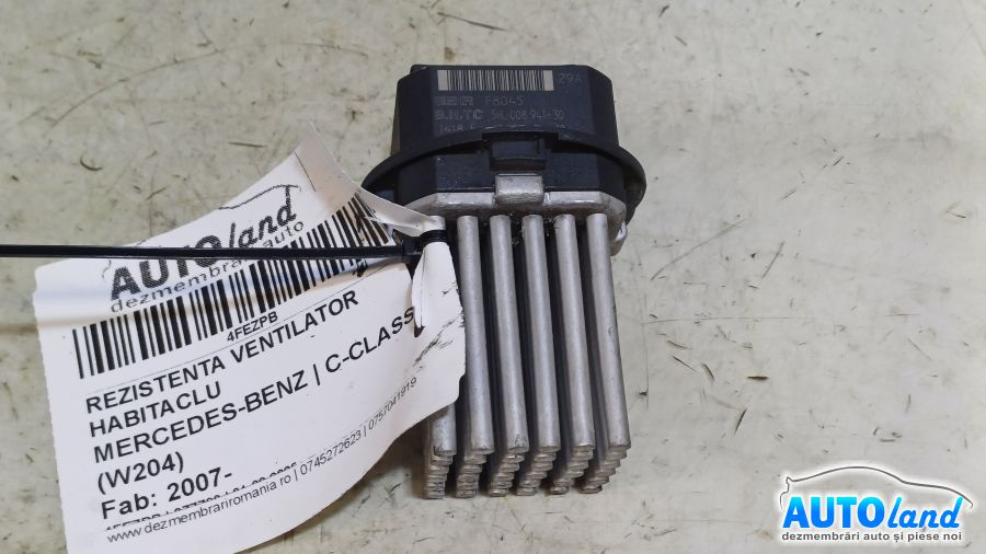 Rezistenta Ventilator Habitaclu Mercedes-Benz C-CLASS W204 2007