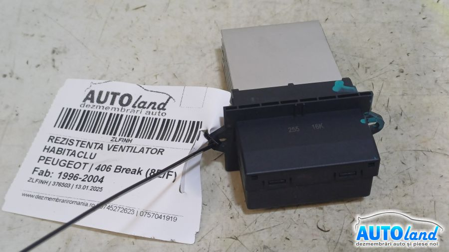 Rezistenta Ventilator Habitaclu Peugeot 406 Break 8E/F 1996-2004