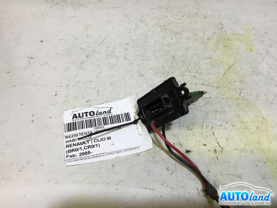 Rezistenta Ventilator Habitaclu Renault CLIO III BR0/1,CR0/1 2005