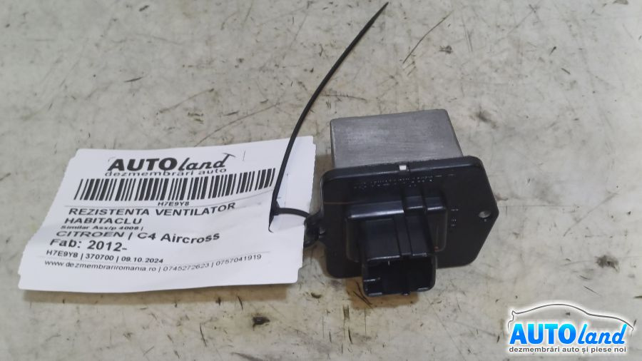 Rezistenta Ventilator Habitaclu Similar Asx/p 4008 Citroen C4 Aircross 2012