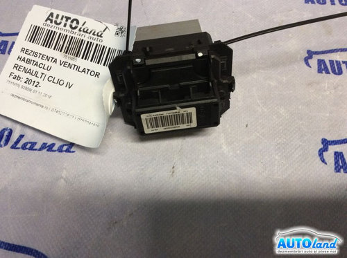 Rezistenta Ventilator Habitaclu T1017845r Renault CLIO IV 2012